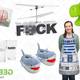 Brain Specimen Coasters, $16 | Fallout Pint Glass 4-Pack, $23 | Flying F#CK R/C Helicopter, $18 | Shark Plush Slippers for Grown Ups, $17 | T-Rex Oven Mitt, $10 | R2-D2 BBQ Apron, $15 | Science! Beaker & Honeydew Tee, $16